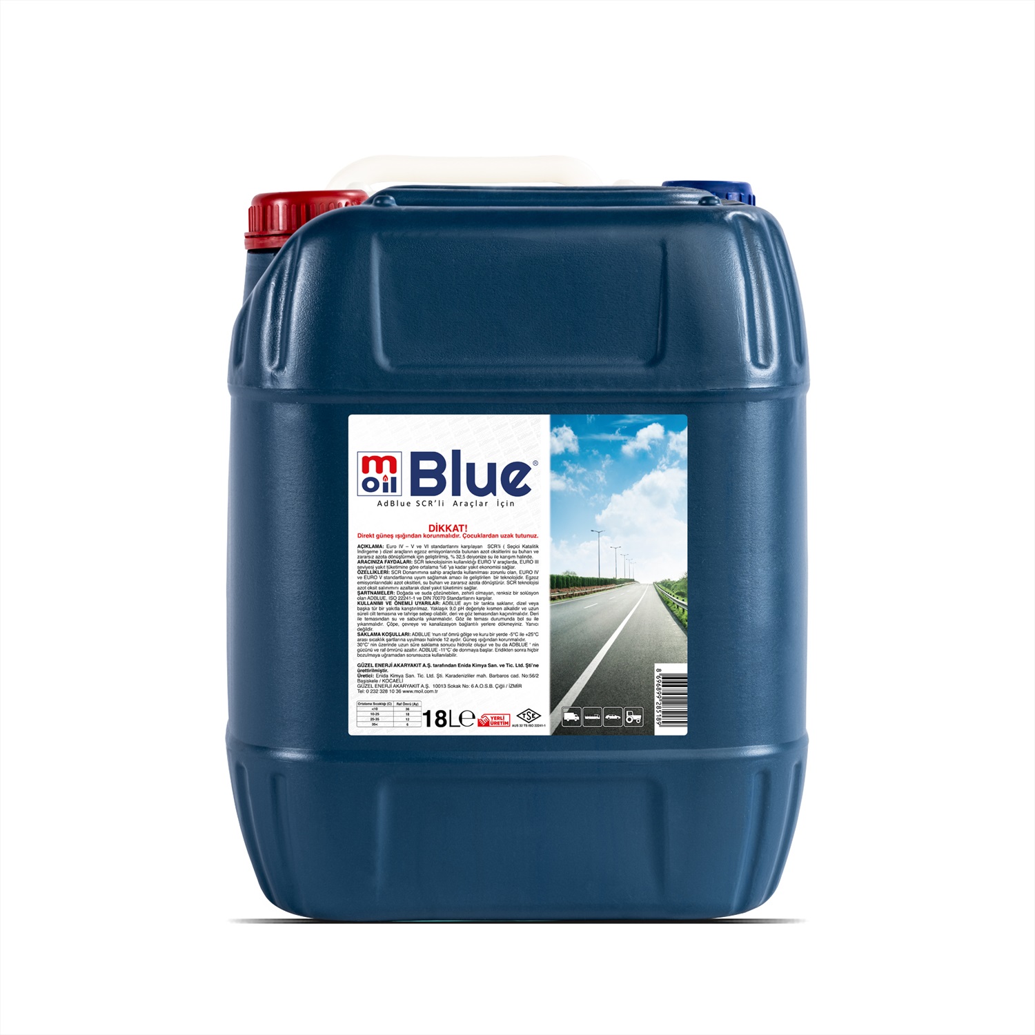 M Oil Blue
